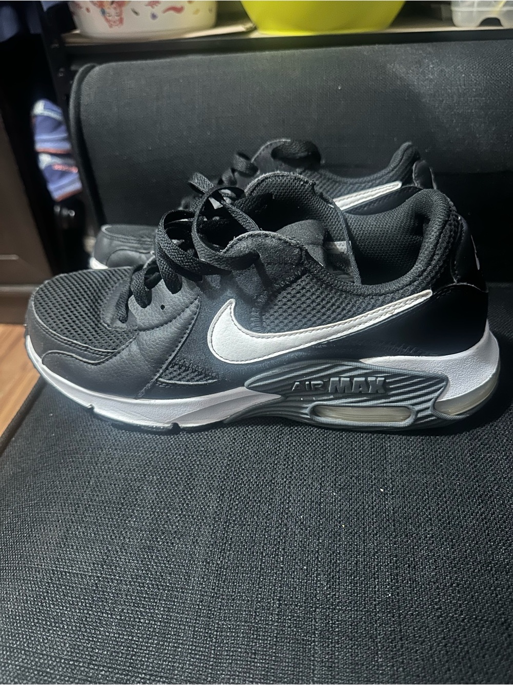 Nike Black and White Air Max Women's Athletic Sneakers size 10